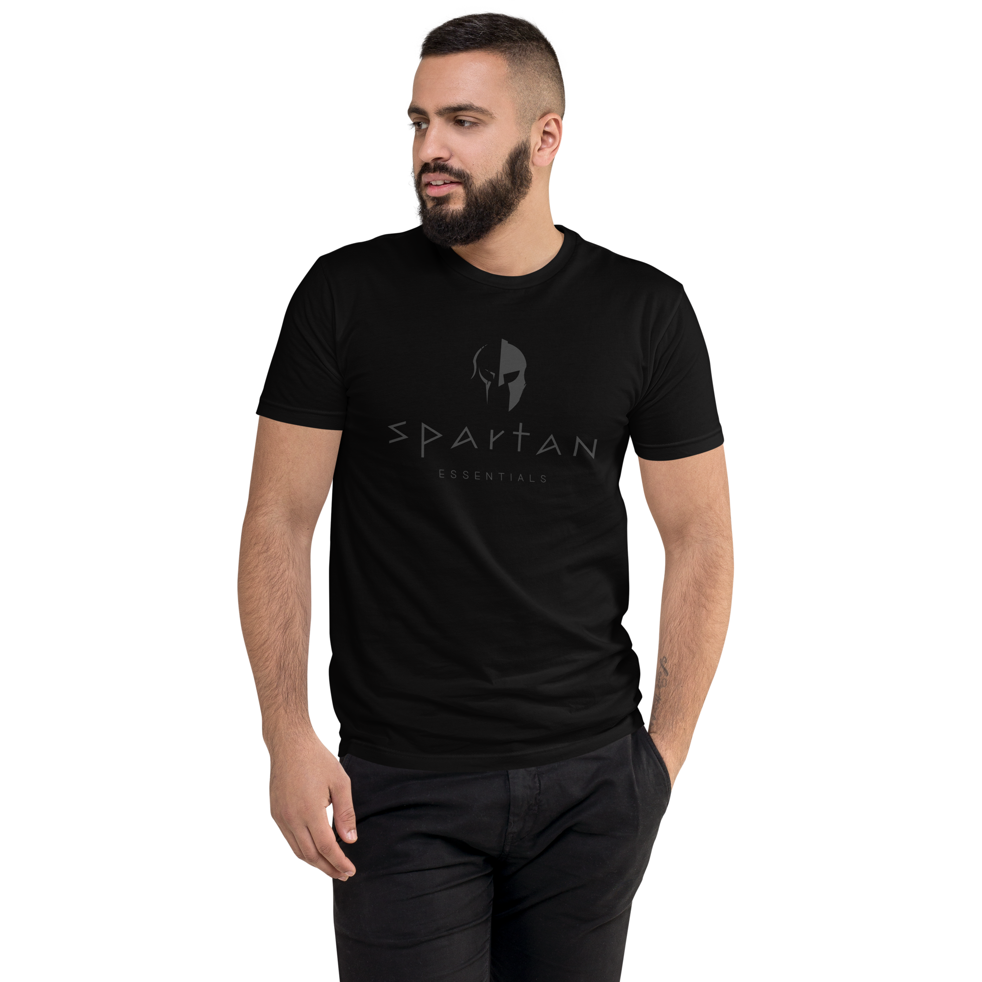 T-Shirt Classique Noir Furtif